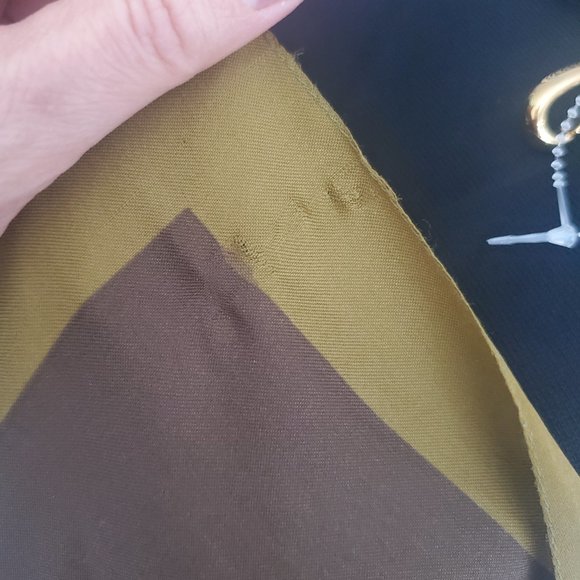 RARE * Vintage Italian City Scarf City Scene Landscape Matte Satiny Fabric - Picture 6 of 9